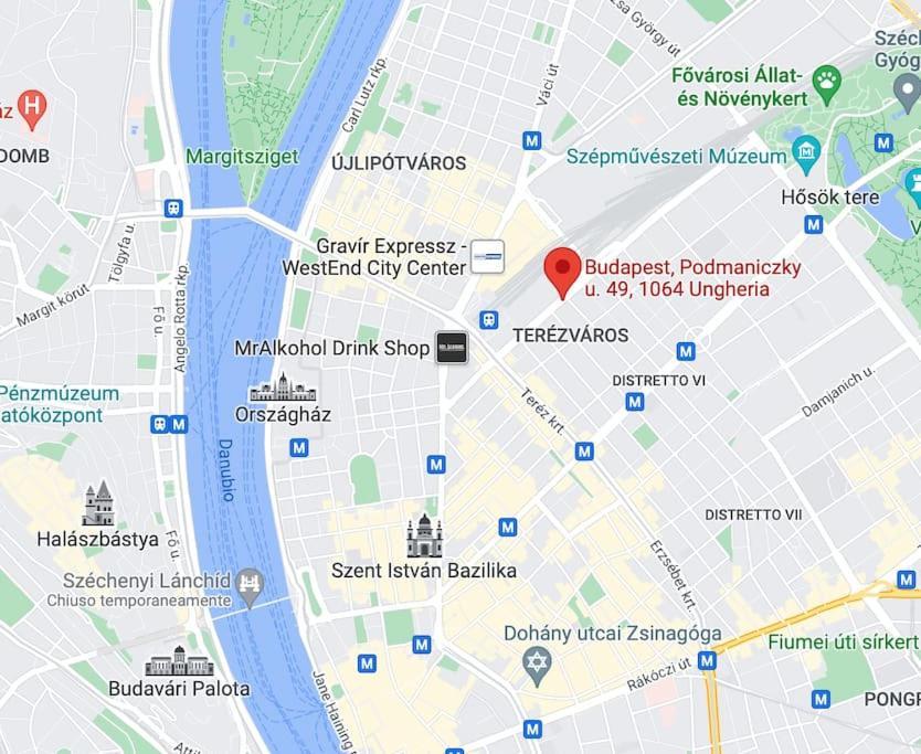 Central Budapest- Podmaniczky Unit 1 Daire Dış mekan fotoğraf